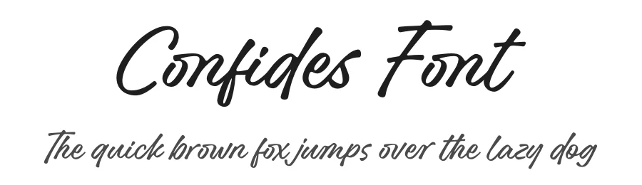 Confides Font by Subectype Studio — Script Handwritten Font