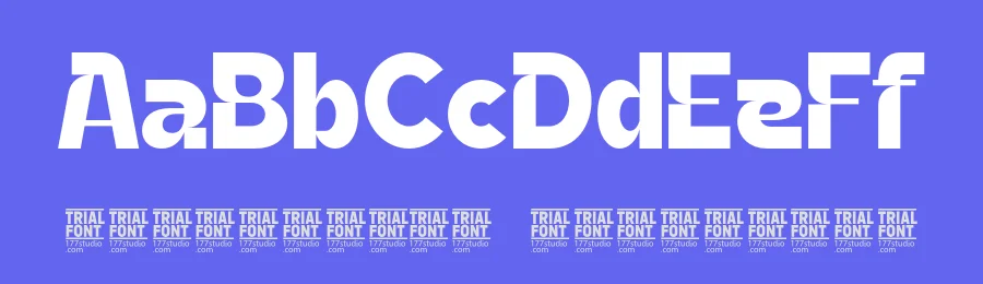 Connect Across – Geometric Font by 177Studio — Display Font — thumbnail 3