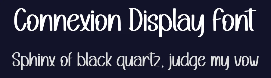 Connexion Display Font by andikastudio — Display Font — thumbnail 2