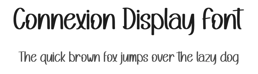 Connexion Display Font by andikastudio — Display Font