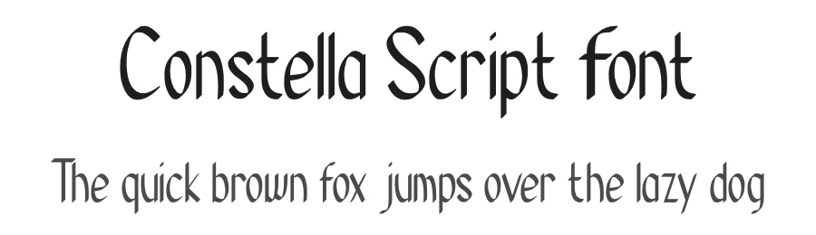 Constella Script Font by kumsstudio — Script Handwritten Font
