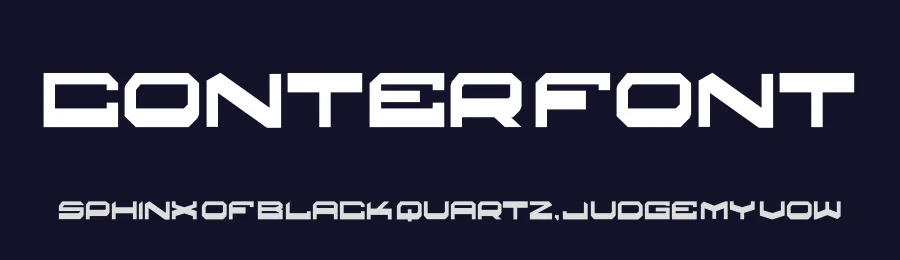 Conter Font by hayoyuka8 — Display Font — thumbnail 2
