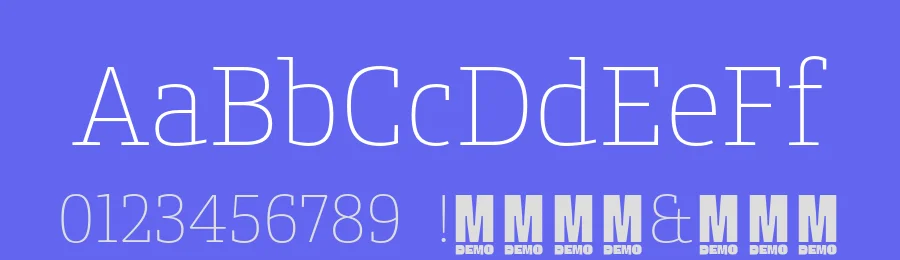 Conto Slab Font Family by Nils Thomsen — Slab Serif Font — thumbnail 3
