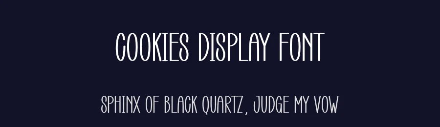 Cookies Display Font by andikastudio — Display Font — thumbnail 2