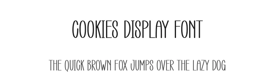 Cookies Display Font by andikastudio — Display Font