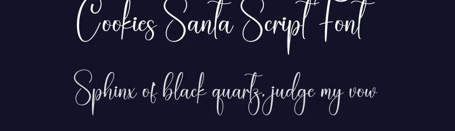 Cookies Santa Script Font by creativeletter — Script Handwritten Font — thumbnail 2