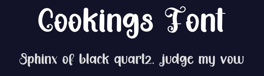 Cookings Font by inermediaSTUDIO — Display Font — thumbnail 2
