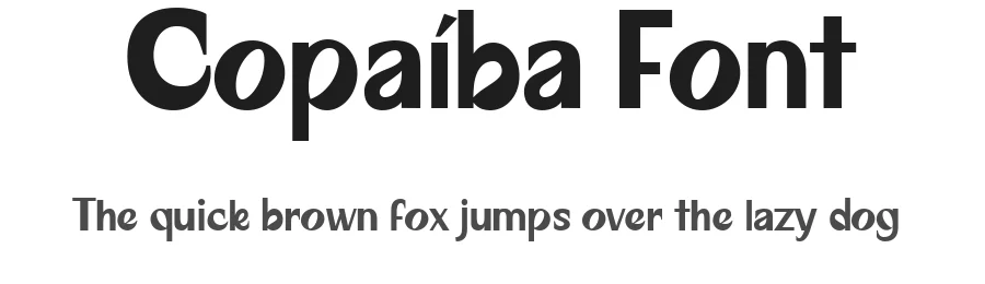 Copaíba Font by Milena Mota — Decorative Font