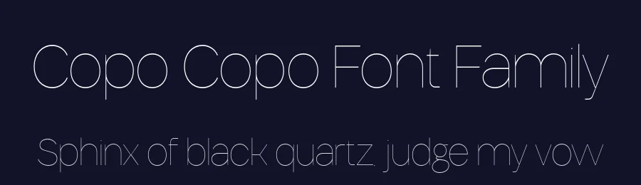 Copo Copo Font Family by Casloop Studio — Decorative Font — thumbnail 2