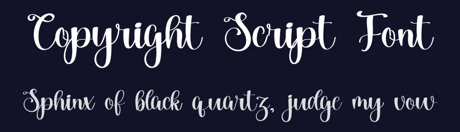 Copyright Script Font by inermediaSTUDIO — Script Handwritten Font — thumbnail 2