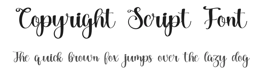 Copyright Script Font by inermediaSTUDIO — Script Handwritten Font