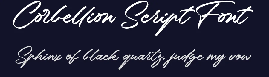 Corbellion Script Font by Namara Creative Studio — Script Handwritten Font — thumbnail 2