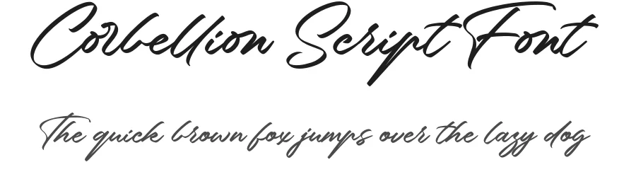 Corbellion Script Font by Namara Creative Studio β Script Handwritten Font
