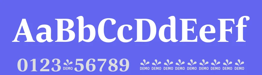 Corda Font Family by Dieter Hofrichter — Serif Font — thumbnail 3