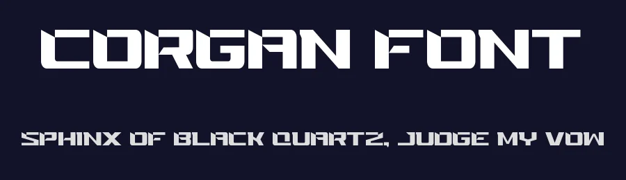 Corgan Font by Vroz Studio — Display Font — thumbnail 2