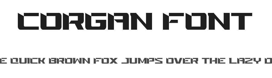 Corgan Font by Vroz Studio โ Display Font