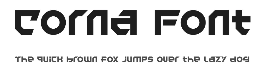 Corna Font by HansCo — Display Font