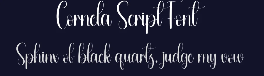 Cornela Script Font by andikastudio — Script Handwritten Font — thumbnail 2
