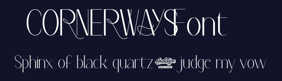 Cornerways Font by noahtype — Sans Serif Font — thumbnail 2