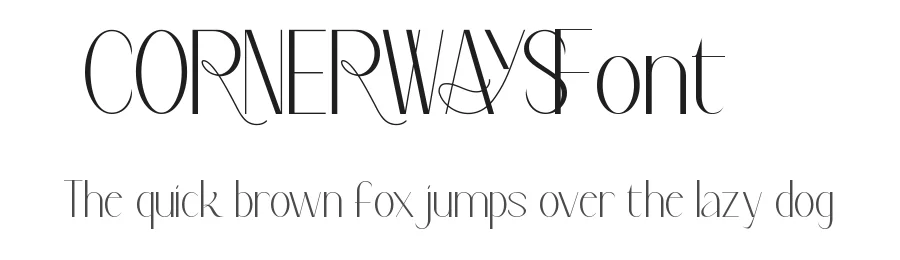 Cornerways Font by noahtype — Sans Serif Font