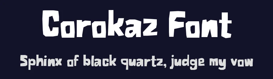 Corokaz Font by Rautan Studio — Display Font — thumbnail 2