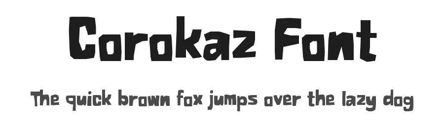 Corokaz Font by Rautan Studio — Display Font