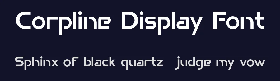 Corpline Display Font by pandekastudio — Decorative Font — thumbnail 2