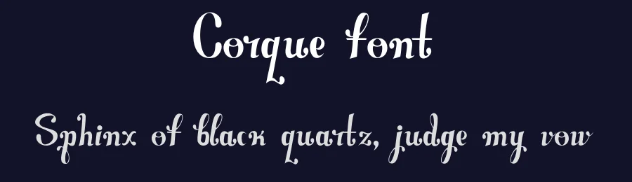 Corque font by itypeface — Script Handwritten Font — thumbnail 2