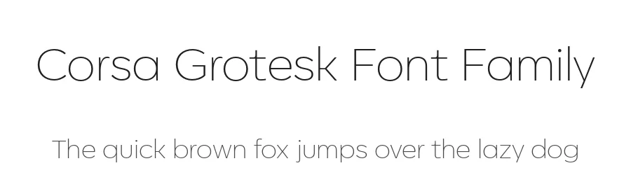 Corsa Grotesk Font Family by Typedepot — Sans Serif Font