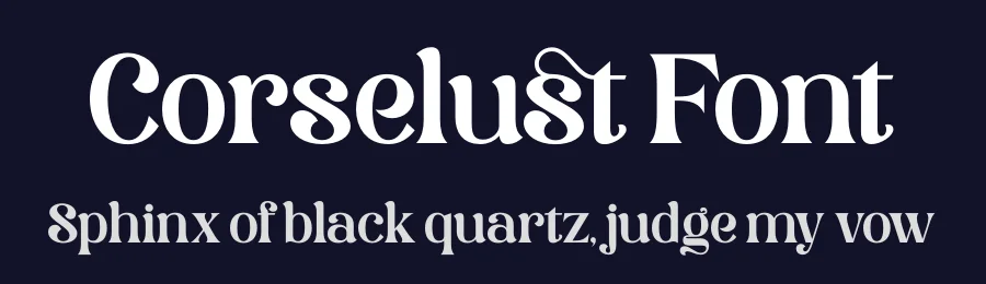 Corselust Font by timelesstype.co — Serif Font — thumbnail 2