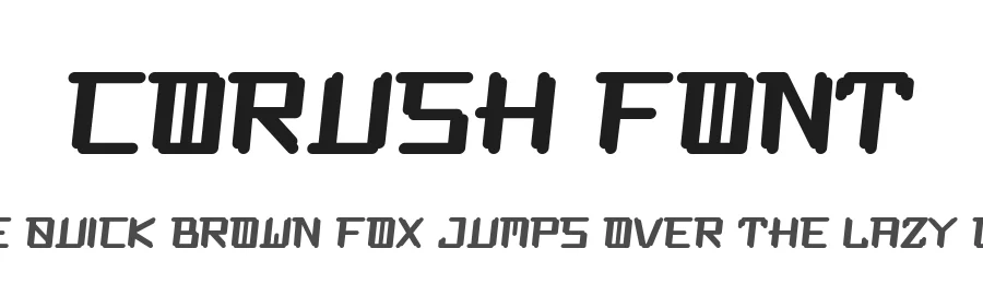 Corush Font by Cikareotype Studio β Script Handwritten Font