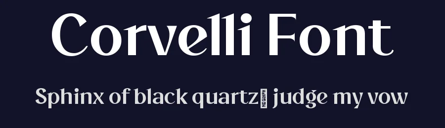 Corvelli Font by sixtypefoundry — Serif Font — thumbnail 2