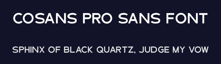 Cosans Pro Sans Font by Atasi Studio — Sans Serif Font — thumbnail 2