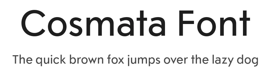 Cosmata Font by MauldinType — Sans Serif Font