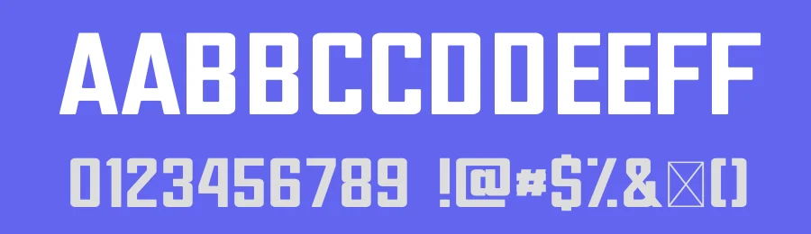 Cosmic Super Human Regular Font by hmeneses — Display Font — thumbnail 3