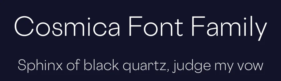 Cosmica Font Family by Labor & Wait — Decorative Font — thumbnail 2