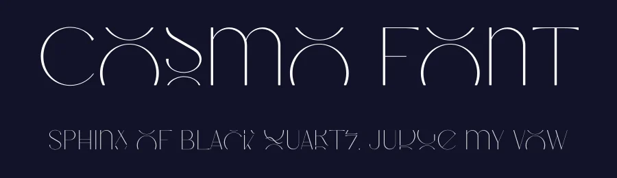 Cosmo Font by vpcreativeshop — Display Font — thumbnail 2