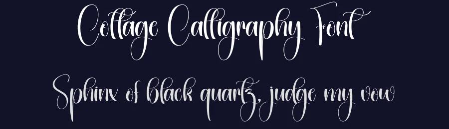 Cottage Calligraphy Font by creativeletter — Script Handwritten Font — thumbnail 2