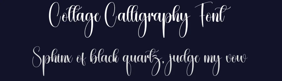 Cottage Calligraphy Font by creativeletter — Script Handwritten Font — thumbnail 2