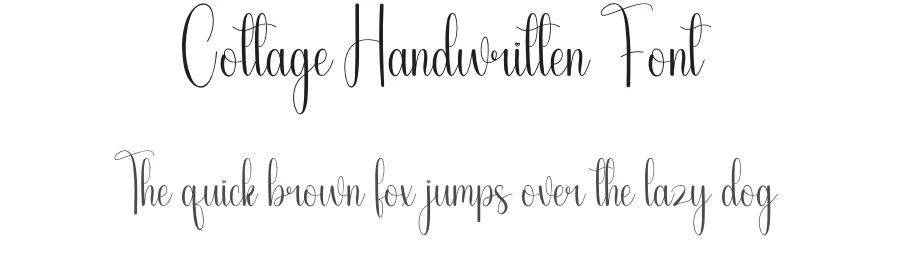 Cottage Handwritten Font by andikastudio — Script Handwritten Font