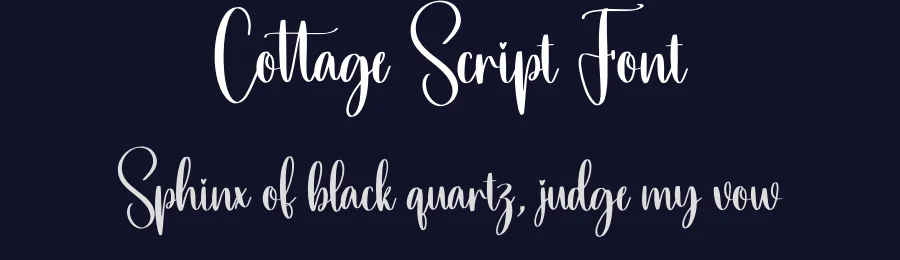Cottage Script Font by creativeletter — Script Handwritten Font — thumbnail 2