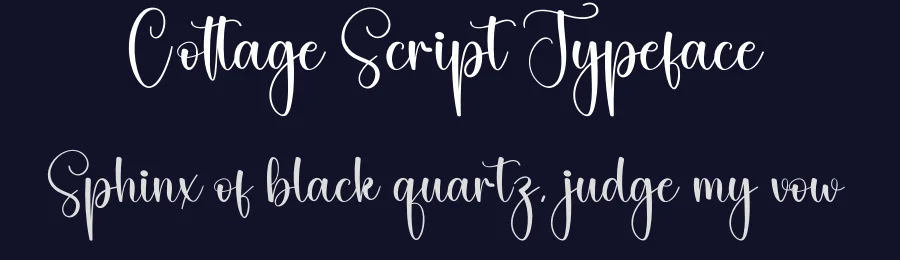 Cottage Script Typeface by creativeletter — Script Handwritten Font — thumbnail 2