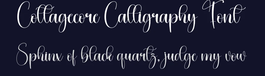 Cottagecore Calligraphy Font by creativeletter — Script Handwritten Font — thumbnail 2