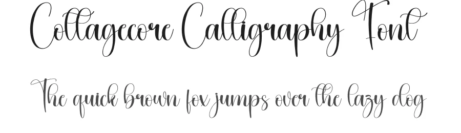 Cottagecore Calligraphy Font by creativeletter — Script Handwritten Font
