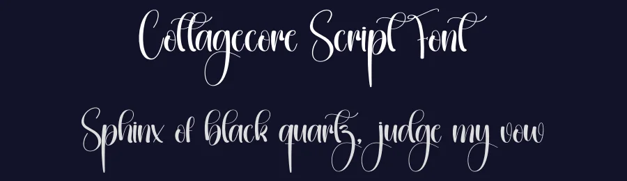 Cottagecore Script Font by creativeletter — Script Handwritten Font — thumbnail 2