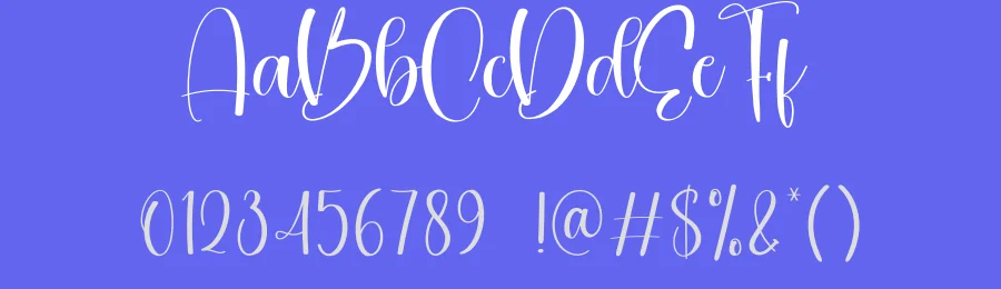 Cottages Calligraphy Font by creativeletter — Script Handwritten Font — thumbnail 3