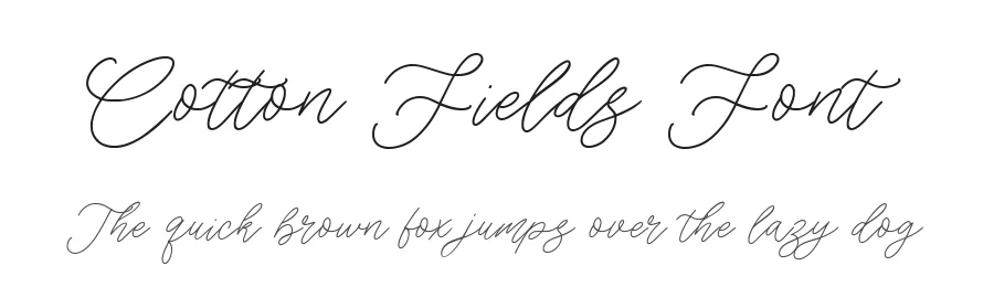 Cotton Fields Font by balpirick — Decorative Font