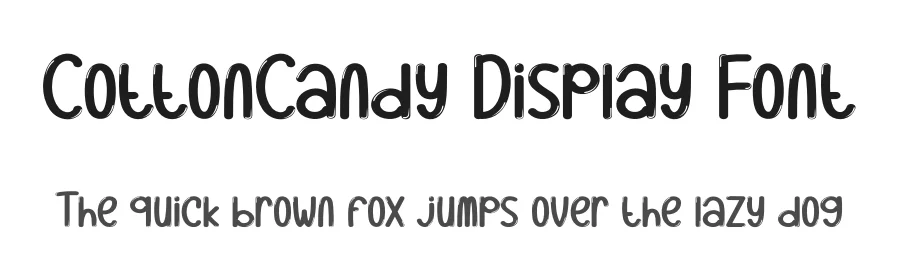 CottonCandy Display Font by andikastudio — Display Font