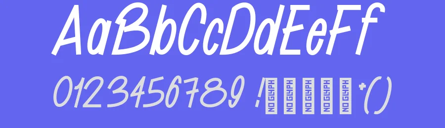 Couillandre Font by Emmanuel THEROND — Display Font — thumbnail 3