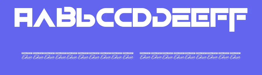 Counter Stream Font by edricstudio — Display Font — thumbnail 3